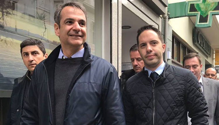 Μητσοτάκης και Βαρουξής.