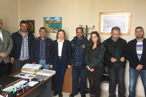 Επίσκεψη Σχοιναράκη στη Νέα Αλικαρνασσό