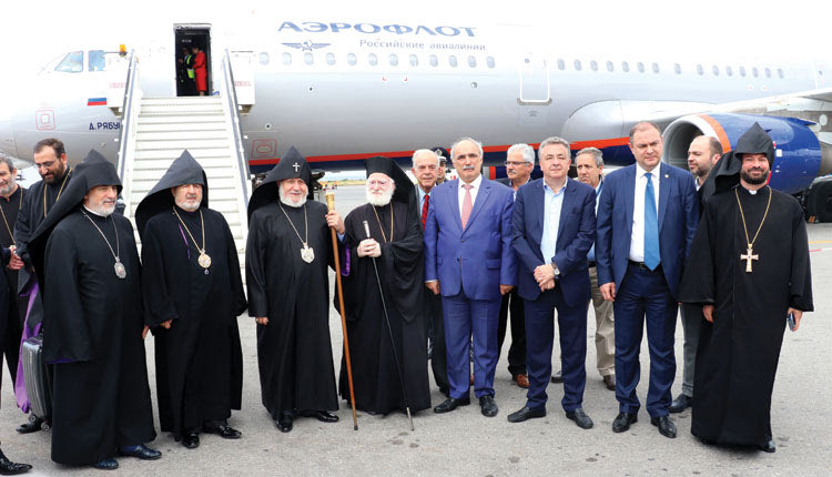 Ο Πατριάρχης απάντων των Αρμενίων Καρεκίν ΙΙ στο Ηράκλειο για να παρευρεθεί στις εκδηλώσεις που διοργανώνει η Αρμενική παροικία του Ηρακλείου