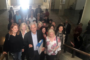 Τον συνδυασμό της παράταξης «Νέοι Δρόμοι» για τον Δήμο Μαλεβιζίου κατέθεσε στο Πρωτοδικείο Ηρακλείου ο δήμαρχος Κώστας Μαμουλάκης μαζί και με τους υποψηφίους