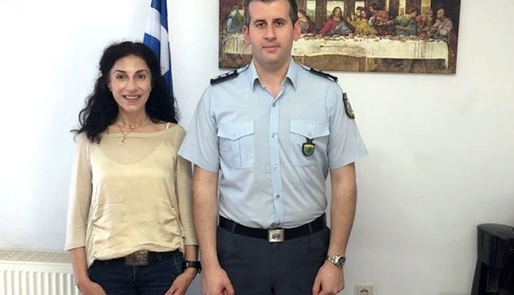 Ο διοικητής της Τροχαίας Αγίου Νικολάου Πέτρος Ζερβάκης
