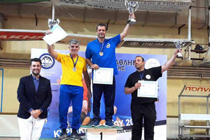 Ο Δεσκουλίδης στην κορυφή του βάθρου