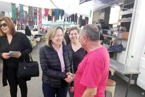 Περιοδεία στη λαϊκή αγορά της Ν.Αλικαρνασσού και σε υπηρεσίες της περιοχής, πραγματοποίησε η υποψήφια δήμαρχος Ηρακλείου, κ. Ευαγγελία Σχοιναράκη – Ηλιάκη