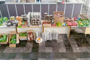 μεγάλες ποσότητες λαθραίου καπνού που κατασχέθηκε