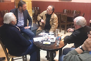 Σε οικισμούς ο υποψήφιος Περιφερειακός Σύμβουλος με την παράταξη «Κρήτη, η ζωή μας» του Σταύρου Αρναουτάκη, Γιώργος Αλεξάκης