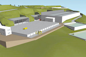 Η μονάδα μηχανικής διαλογής και κομποστοποίησης οργανικού κλάσματος μου Χερσονήσου