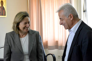 Επίσκεψη στο ΠΑΓΝΗ πραγματοποίησε η υποψήφια δήμαρχος Ηρακλείου, κ. Ευαγγελία Σχοιναράκη – Ηλιάκη