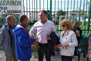 Επίσκεψη στην περιοχή των Δειλινών πραγματοποίησε ο επικεφαλής της Δημοτικής Κίνησης «Ηράκλειο 3.7.5» κ. Γιάννης Κουράκης.