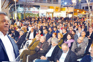 Τους υποψήφιους δημοτικούς συμβούλους, που πλαισιώνουν το ψηφοδέλτιο των «Ενεργών Πολιτών», παρουσίασε χθες ο υποψήφιος δήμαρχος Ηρακλείου Ηλίας Λυγερό