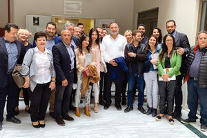 Στις υπηρεσίες του Δήμου Ηρακλείου περιόδευσε χθες ο επικεφαλής της Δημοτικής Κίνησης «ΗΡΑΚΛΕΙΟ 3.7.5» κ. Γιάννης Κουράκης