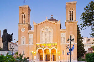 Στον Ιερό Μητροπολιτικό Ναό Αθηνών