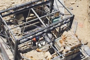 Ρωμαϊκό ταφικό μνημείο, το οποίο αποκαλύφθηκε κατά τη διάρκεια ανέγερσης των Νέων Πτερύγων του Βενιζέλειου Νοσοκομείου στο Ηράκλειο Κρήτης