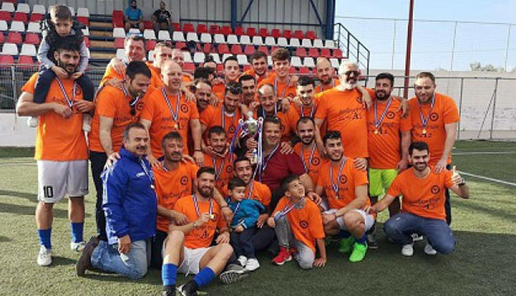 Η ομάδα του Πήγασου γιόρτασε την άνοδο στην Α2 ΕΠΣΗ