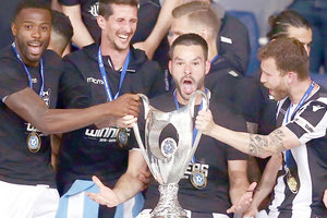 Στην Θεσσαλονίκη πήγε και το κύπελλο Ελλάδας με τον ΠΑΟΚ