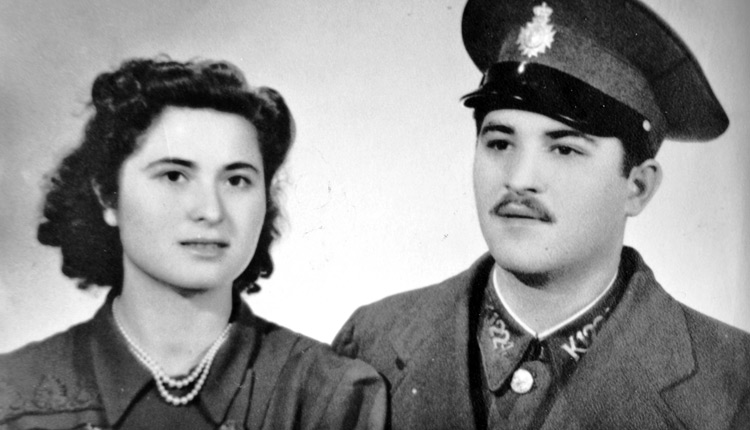 Τα αδέρφια Γεώργιος και Ροδάνθη Σαριδάκη – Μαριάτου.