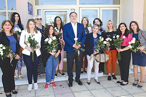 Επίσκεψη στη Μονάδα Φροντίδας Ηλικιωμένων της Ιεράς Αρχιεπισκοπής Κρήτης πραγματοποίησε χθες ο υποψήφιος δήμαρχος Ηρακλείου και επικεφαλής της Δημοτικής Κίνησης «ΗΡΑΚΛΕΙΟ 3.7.5» Γ. Κουράκης