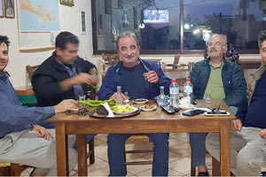 Ο Ν. Συριγωνάκης στον Άγιο Βασίλειο