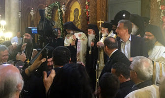 γιορτή στον Άγιο Τίτο για την 53η επέτειο της επανακομιδής από τη Βενετία της Τιμίας Κάρας του Αποστόλου Τίτου, του πρώτου Επισκόπου Κρήτης.