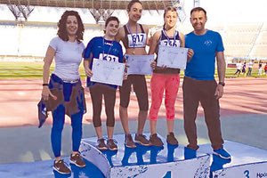 Αθλητές του Πήγασου στο βάθρο