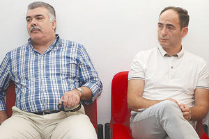 ο κ. Αγγελάκης και ο κ. Λέλεκας