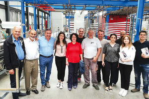 , ο  υποψήφιος δήμαρχος Ηρακλείου Πέτρος Ινιωτάκης ραγματοποίησε επίσκεψη στις εγκατεστημένες επιχειρήσεις στη Φοινικιά