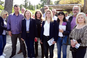 Επισκέψεις στα γραφεία του ΟΑΕΔ και στη Δημόσια Οικονομική Υπηρεσία Ηρακλείου, πραγματοποίησε η υποψήφια δήμαρχος Ηρακλείου, κ. Ευαγγελία Σχοιναράκη – Ηλιάκη