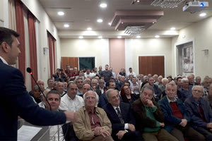 ο υποψήφιος περιφερειάρχης Κρήτης Αλέξανδρος Μαρκογιαννάκης