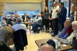 Περιοδεία στην ιστορική συνοικία της Φορτέτσας είχε ο επικεφαλής του συνδυασμού «ΗΡΑΚΛΕΙΟ 3.7.5» κ. Γιάννης Κουράκης