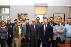 ο κ. Λαμπρινός στον Δικηγορικό Σύλλογο