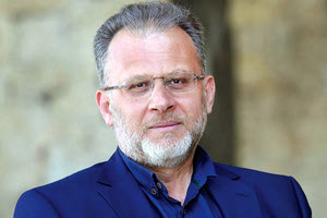 ο υποψήφιος δημοτικός σύμβουλος με τη «Δύναμη Πολιτών», Νίκος Μπουνάκης.