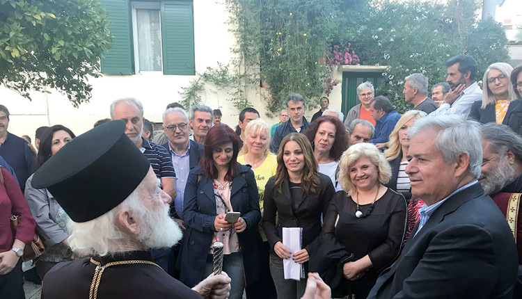 Το λαογραφικό μουσείο στον Σάρχο, άνοιξε τις πόρτες του , με τις ευλογίες του Σεβασμιότατου Αρχιεπισκόπου Κρήτης κ.κ. Ειρηναίου