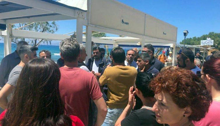 Στο πόδι το Καλαμάκι για τον αιγιαλιό