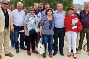 Περιοδεία στην περιοχή της Σητείας πραγματοποίησε ο υποψήφιος Περιφερειάρχης Κρήτης Σταύρος Αρναουτάκης συνοδευόμενος από τους υποψηφίους Περιφερειακούς συμβούλους Λασιθίου