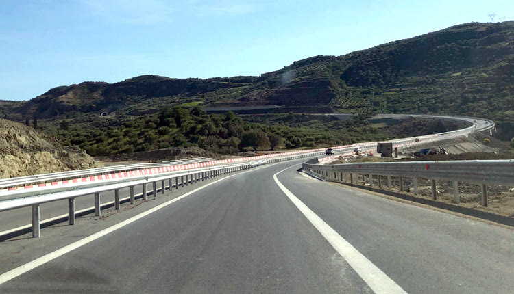 Ο νέος δρόμος Μεσσαράς ( Ηράκλειο-Μοίρες )