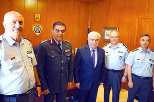 Η περιοδεία του αρχηγού της Ελληνικής Αστυνομίας, αντιστράτηγου Αριστείδη Ανδρικόπουλου στην Κρήτη