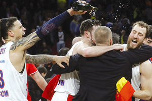 ΕΥΡΩΛΙΓΚΑ: Στην κορυφή της Ευρώπης η ΤΣΣΚΑ του Δημήτρη Ιτούδη