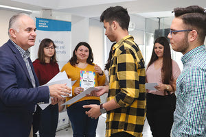 Ο Γιώργος Αγριμανάκης είναι υποψήφιος δημοτικός σύμβουλος με την παράταξη “Ηράκλειο 3.7.5.” του Γιάννη Κουράκη.