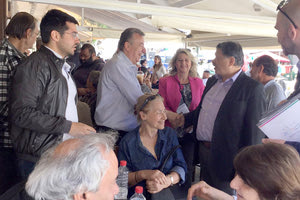 Στις Μοίρες περιόδευσε ο Αρναουτάκης