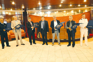 Οι Μινωικές Γραμμές αποχαιρέτησαν με τον καλύτερο τρόπο τους αξιωματικούς και στελέχη της εταιρείας που αποχώρησαν