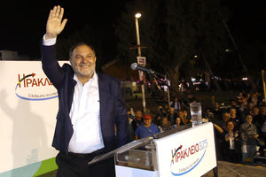 ο υποψήφιος δήμαρχος Γιάννης Κουράκης