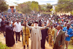 η περιοδεία του Πάπα και Πατριάρχη Αλεξανδρείας και πάσης Αφρικής κ.κ. Θεόδωρου Β’, στην κεντρική Τανζανία. 