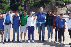 οι αθλητές των Αργοναυτών στην 1η θερινή ημερίδα ορίων αγωνιστικών κατηγοριών και ημερίδα προαγωνιστικών κατηγοριών