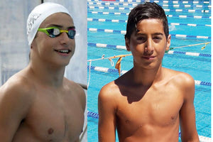 Τα Δελφίνια από την 1η θερινή ημερίδα ορίων και ημερίδα προαγωνιστικών κατηγοριών 9-12