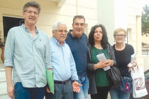 επισκέψεις στις εγκαταστάσεις της ΔΕΥΑΗ στη Φοινικιά και τις τεχνικές υπηρεσίες στο παλαιό Δημαρχείο Νέας Αλικαρνασσού, πραγματοποίησε ο  υποψήφιος δήμαρχος της Ηράκλειας Πρωτοβουλίας κ. Μανόλης Βασιλάκης μαζί με τους υποψήφιους δημοτικούς συμβούλους