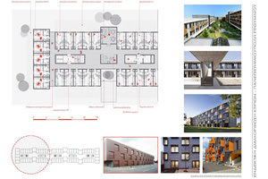 Οι φοιτητικές κατοικίες στο Ρέθυμνο όπως παρουσιάστηκαν από την πρυτανική Αρχή του Ιδρύματος (πρόκειται για ένα πρώιμο σχέδιο)