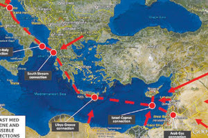 «EastMed Act» -που περνά από την Κρήτη-