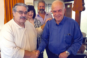 Από την επίσκεψη στην Αγία Αικατερίνη