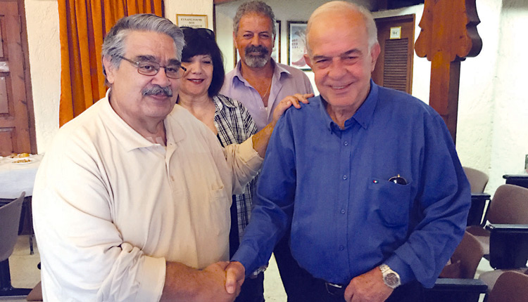 Από την επίσκεψη στην Αγία Αικατερίνη