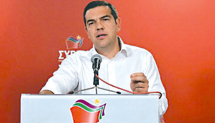Ο πρωθυπουργός Αλέξης Τσίπρας
