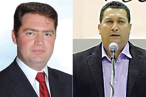 Ο κ. Γιάννης Σέγκος και ο κ. Γιάννης Μαστοράκης